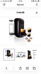Nespresso Krups Vertuo XN9038 zwart, Ophalen, Espresso apparaat, Niet werkend, Koffiepads en cups