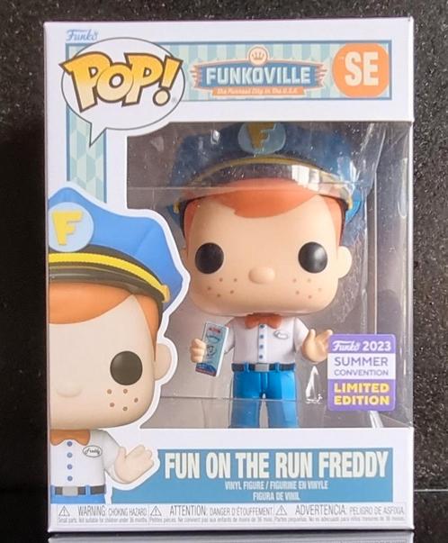 Funko Pop!, Fun on the run Freddy Funko, Limited Edition, Verzamelen, Poppetjes en Figuurtjes, Nieuw, Ophalen of Verzenden