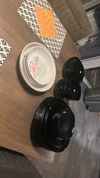 Zwart servies, Ophalen, Gebruikt, Overige stijlen, Bord(en)