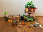 Playmobil wild life, boomhut. 5557, Ophalen of Verzenden, Zo goed als nieuw