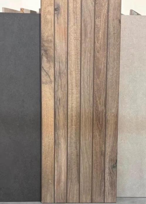 Wandtegels hout tegel houttegels 35 stuks houtlook tegels, Doe-het-zelf en Verbouw, Tegels, Nieuw, Wandtegels, Keramiek, 60 cm of meer