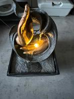 Waterval Fontein met Verlichting, Tuin en Terras, Waterpartijen en Fonteinen, Ophalen of Verzenden, Zo goed als nieuw, Kunststof