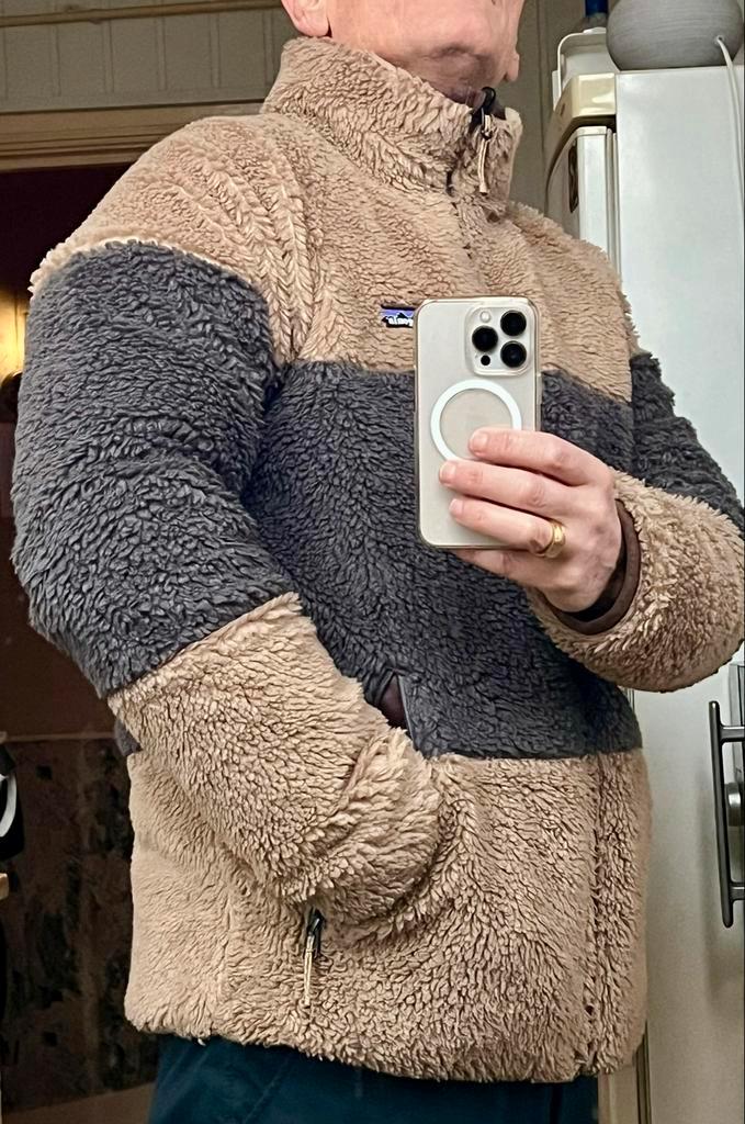 Patagonia Heren Jas S/M reversable 2-in-1 warm tot -30 C, Kleding | Heren, Jassen | Zomer, Nieuw, Maat 48/50 (M), Bruin, Ophalen of Verzenden