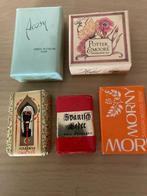 5 vintage miniatuur zeepjes austrian airlines acosy morny, Verzamelen, Parfumverzamelingen, Nieuw, Ophalen of Verzenden, Miniatuur