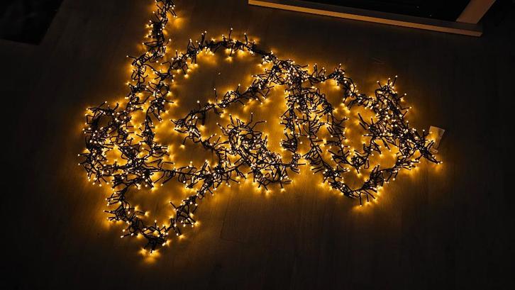 Kerst Clusterverlichting! 1152 LED. 6,9 Meter. Dim! NIEUW!, Diversen, Kerst, Nieuw, Ophalen of Verzenden