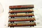 Trix Express/ Röwa lange rijtuigen 5 stuks, Hobby en Vrije tijd, Modeltreinen | H0, Ophalen, Gebruikt, Gelijkstroom, Trix