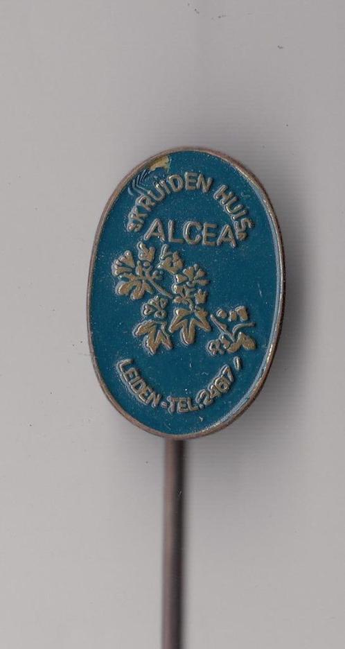 Leiden Alchea Kruidenhuis speldje, Verzamelen, Speldjes, Pins en Buttons, Gebruikt, Speldje of Pin, Overige onderwerpen, Ophalen of Verzenden