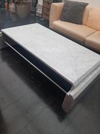 Echte marmeren salontafel, 1980, Marcel Ronda (local), Huis en Inrichting, Tafels | Salontafels, Ophalen, Overige materialen, 50 tot 100 cm