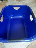Wasmand blauw overcompleet, Ophalen, Zo goed als nieuw, Blauw, Overige typen