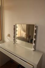 Kaptafel met spiegel en licht, Ophalen, Zo goed als nieuw, 50 tot 100 cm, Minder dan 100 cm
