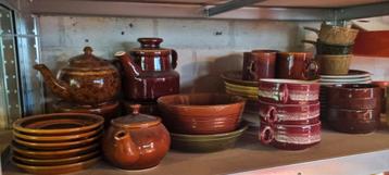 Partij retro servies, prima staat  beschikbaar voor biedingen