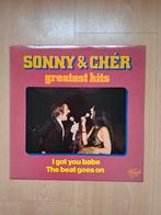 LP Sonny & Chér greatest hits, Cd's en Dvd's, Vinyl | Pop, Ophalen of Verzenden, Gebruikt