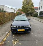 BMW 3-Serie 2.2 CI 320 Coupe 2002 Blauw, Auto's, 2171 cc, 74 €/maand, Blauw, Leder en Stof