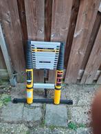 Batavia Profi Telescoopladder 3.81m, Doe-het-zelf en Verbouw, Ladders en Trappen, Gebruikt, Ophalen of Verzenden, Ladder, Opvouwbaar of Inschuifbaar