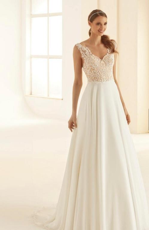 Sale! Mooie nieuwe bianco evento trouwjurk maat 38 40, Kleding | Dames, Trouwkleding en Trouwaccessoires, Nieuw, Trouwjurk, Wit