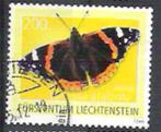Postzegel van Liechtenstein 2009: vlinder hoge waarde, Ophalen of Verzenden, Gestempeld
