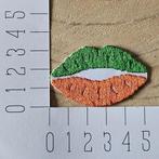 Strijk embleem Iron on Patch carnaval Mond kruikenstad  Stri, Hobby en Meer, Ophalen of Verzenden, Overige applicaties, Info@hobbyenmeer.com