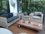 Tuintafel/ salontafel, Tuin en Terras, Tuintafels, Ophalen, Zo goed als nieuw, Rechthoekig, Hout