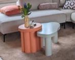 Bijzettafel Malmo peach oranje van xenos, Ophalen, Gebruikt