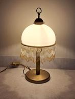 Vintage Art Deco/Nouveau Tafellamp, Ophalen of Verzenden, Gebruikt, Glas, Art Deco, Art Nouveau, Hollywood Regency, Eclectisch