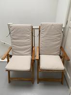 Tuinstoelen hout, Ophalen of Verzenden, Gebruikt, Hout