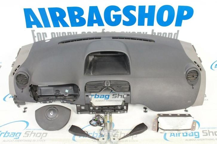 Airbag set - Dashboard grijs Renault Kangoo (2008-2021), Auto-onderdelen, Dashboard en Schakelaars, Gebruikt, Ophalen of Verzenden