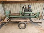 Kloofmachine zwaar uitgevoerd professioneel! 380v hydrauliek, Ophalen, Zo goed als nieuw, Elektrisch, Liggend