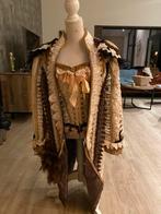 Carnavalsjas met Corset & Hoed - Uniek!, Kleding | Dames, Carnavalskleding en Feestkleding, Verzenden, Gedragen, Carnaval, Kleding