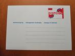 259) adreswijziging 45cent, ongebruikt, Postzegels en Munten, Ophalen of Verzenden, Briefkaart