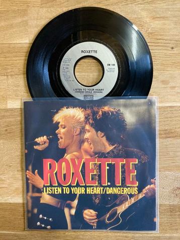 Roxette - Listen to your heart / Dangerous beschikbaar voor biedingen