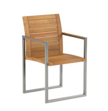 6x Royal Botania Ninix Teak tuinstoelen beschikbaar voor biedingen