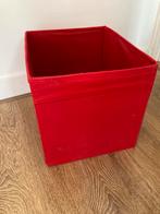 Rode ikea opbergbak voor in kallax, Ophalen of Verzenden, Zo goed als nieuw