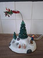 Lemax item vliegtuig kerstman voor in kerstdorp, Diversen, Kerst, Ophalen, Zo goed als nieuw