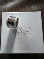 Zilver/ceramic IXXXI basisring maat 17,5. H14, Overige materialen, Ophalen of Verzenden, Zo goed als nieuw, 17 tot 18