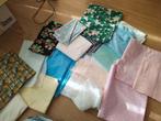 Partij lapjes. Verhuisdoos vol., Ophalen, Gebruikt, Overige kleuren, Katoen