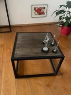 Zware metalen Salontafel 60x60, Gebruikt, 50 tot 100 cm, Vierkant, Metaal