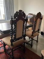 Eetkamer, Ophalen of Verzenden, Zo goed als nieuw, 4 tot 6 stoelen