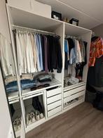 IKEA PAX kledingkast - 200x58x236 - wit, Huis en Inrichting, Ophalen, 200 cm of meer, Zo goed als nieuw, Overige houtsoorten