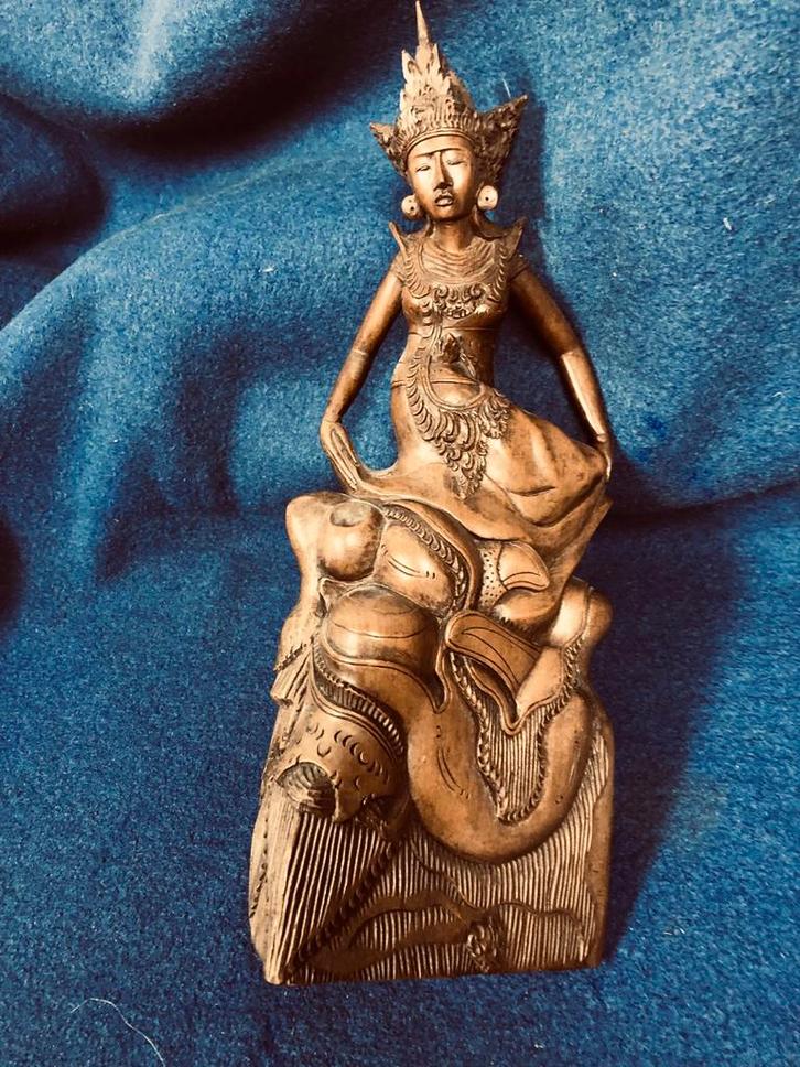 Indonesisch Houten Beeld, Antiek en Kunst, Kunst | Niet-Westerse kunst, Ophalen of Verzenden