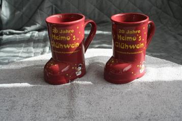 2 leuke bekers - mokken (nieuw)   beschikbaar voor biedingen
