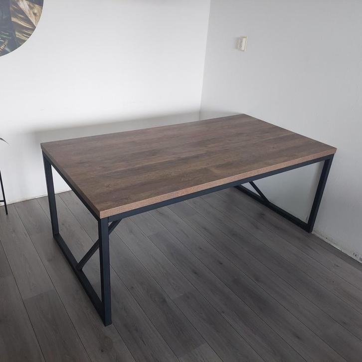 Lamulux Houtlook Eettafel 190x100cm, Huis en Inrichting, Tafels | Eettafels, Zo goed als nieuw, 100 tot 150 cm, 150 tot 200 cm