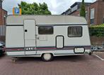 Opgeknapte Burstner 3853 1989, Luifel, Vast bed, Treinzit, Tot en met 3