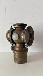 Oude fietslamp, Antiek en Kunst, Verzenden