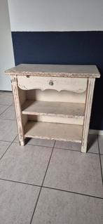 Brocante Kastje met Lade en Planken, Huis en Inrichting, Kasten | Overige, Ophalen, Gebruikt