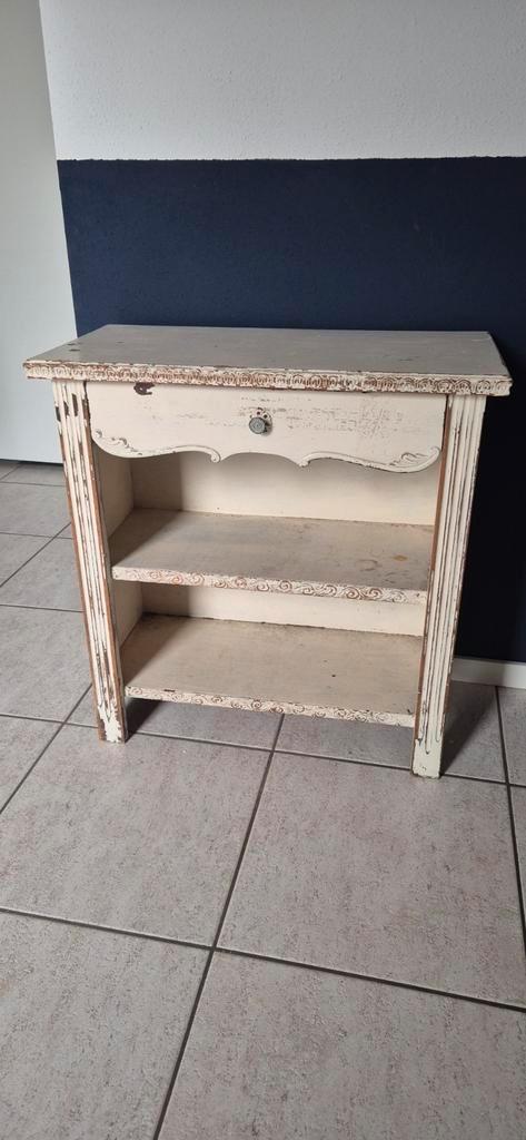 Brocante Kastje met Lade en Planken, Huis en Inrichting, Kasten | Overige, Gebruikt, Ophalen