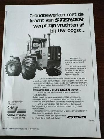 Steiger Cougar PT270 Trekker beschikbaar voor biedingen