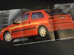 Brochure Citroën ZX 16v 1992, Ophalen of Verzenden, Zo goed als nieuw, Citroën