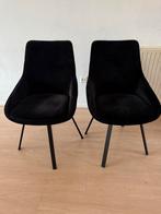 1 zwart velvet By Boo (1 is al verkocht), Huis en Inrichting, Stoelen, Ophalen, Zwart