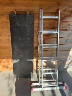 Krause Kamersteiger 3 meter, Doe-het-zelf en Verbouw, Steigers, Ophalen, Zo goed als nieuw, Rolsteiger of Kamersteiger