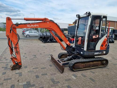 Kubota KX91-3 minikraan, Zakelijke goederen, Machines en Bouw | Kranen en Graafmachines, Graaflaadcombinatie